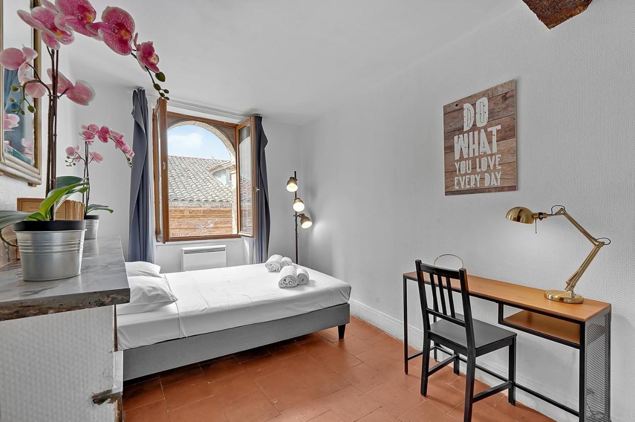 Le Regans - Charmant Appartement En Tomette Tuluza Zewnętrze zdjęcie